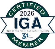 Standalone Independent Glass Association logo mark
